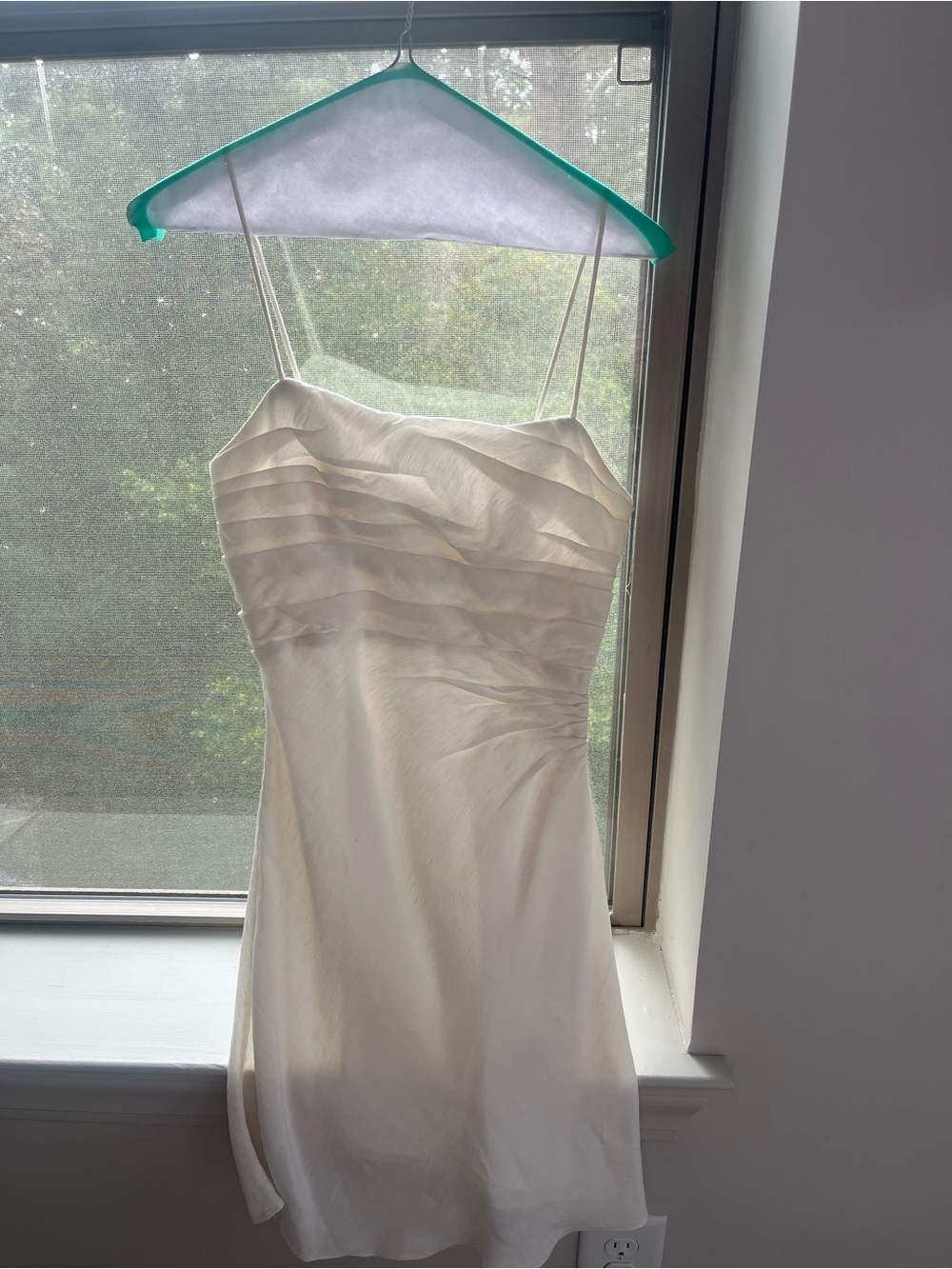 AJE White Linen Dress